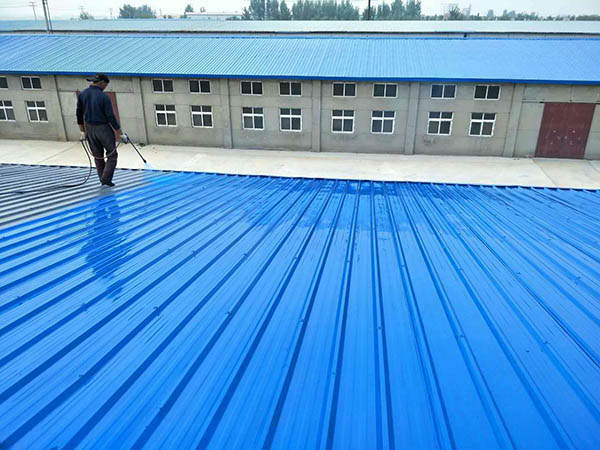 谷城 彩钢瓦喷漆翻新工业厂房、仓库